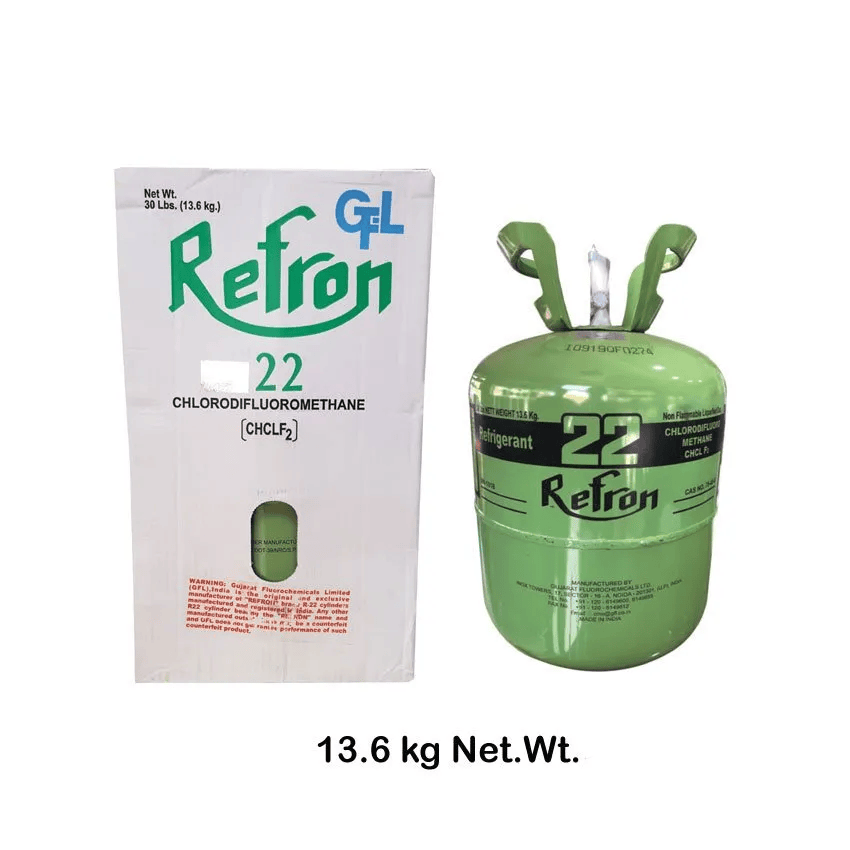 Refron R-22 Refrigerant Gas | 13.6 Kg Cylinder | India