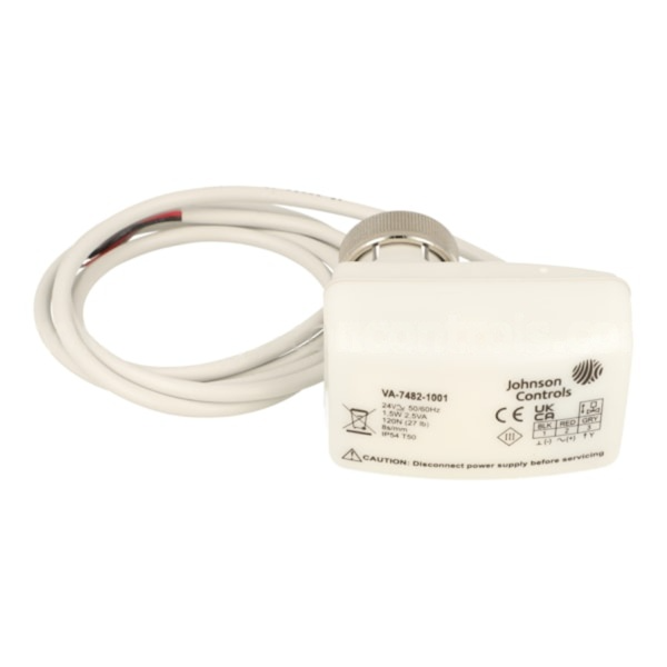 Johnson Controls AC Control Valve Actuator | VA-7482-1001-24V AC/DC | Electric Fail-Safe | Proportional Direct Acting