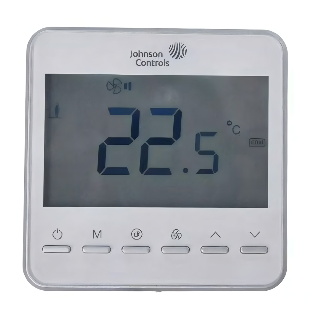 Johnson Controls Digital Thermostat | T7601-TF20-9JS0 | ECM Fan Control | LCD Display