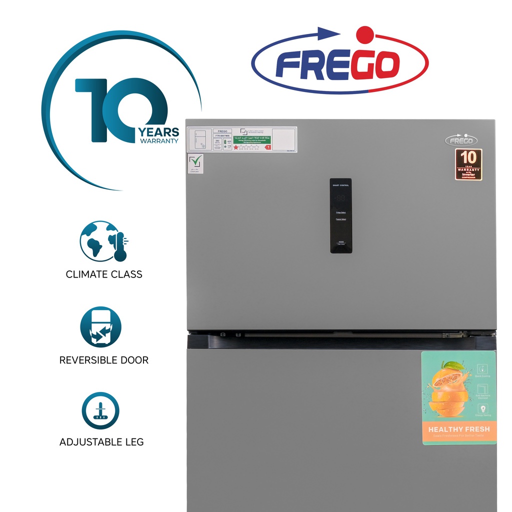 Frego 685L Double Door Top Mount Refrigerator