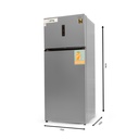 Frego 685L Double Door Top Mount Refrigerator