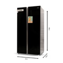 Frego 625L Side by Side Refrigerator
