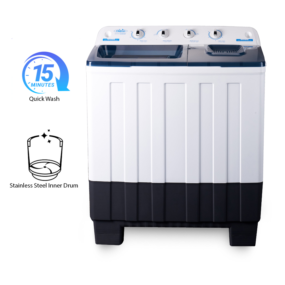 Frego 16kg SemiAutoMatic TwinTub Washing Machine