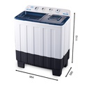 Frego 16kg SemiAutoMatic TwinTub Washing Machine
