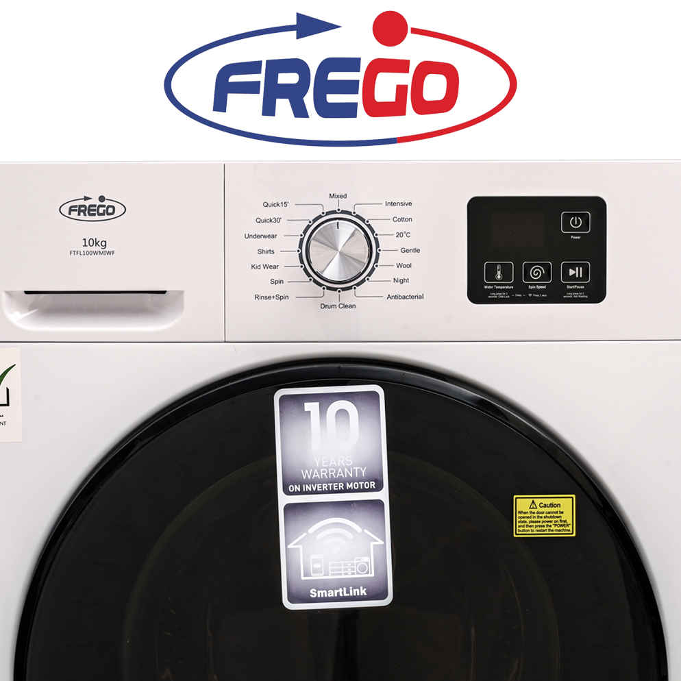 Frego 10 Kg Fully Automatic Front Load Washing Machine