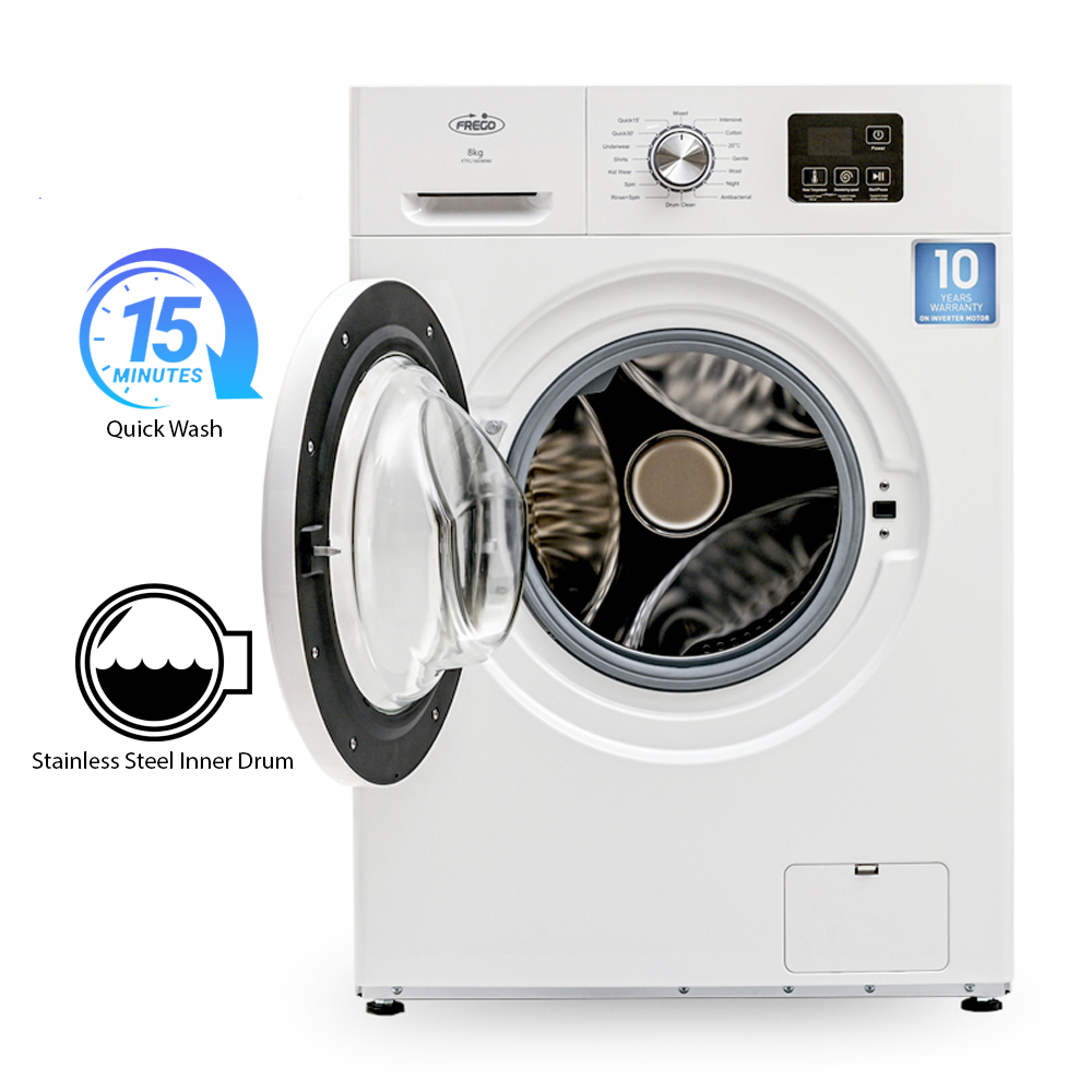 Frego 8 Kg Fully Automatic Front Load Washing Machine