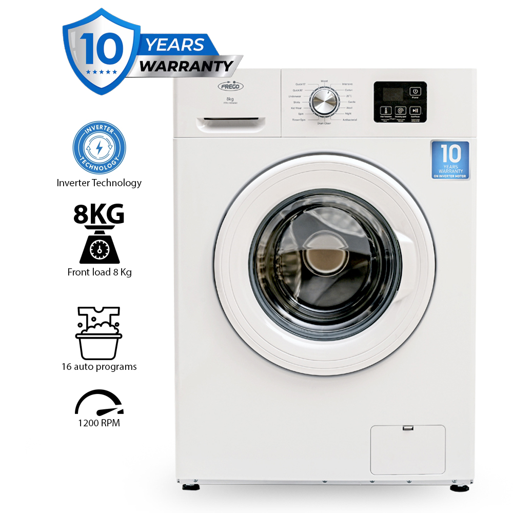 Frego 8 Kg Fully Automatic Front Load Washing Machine