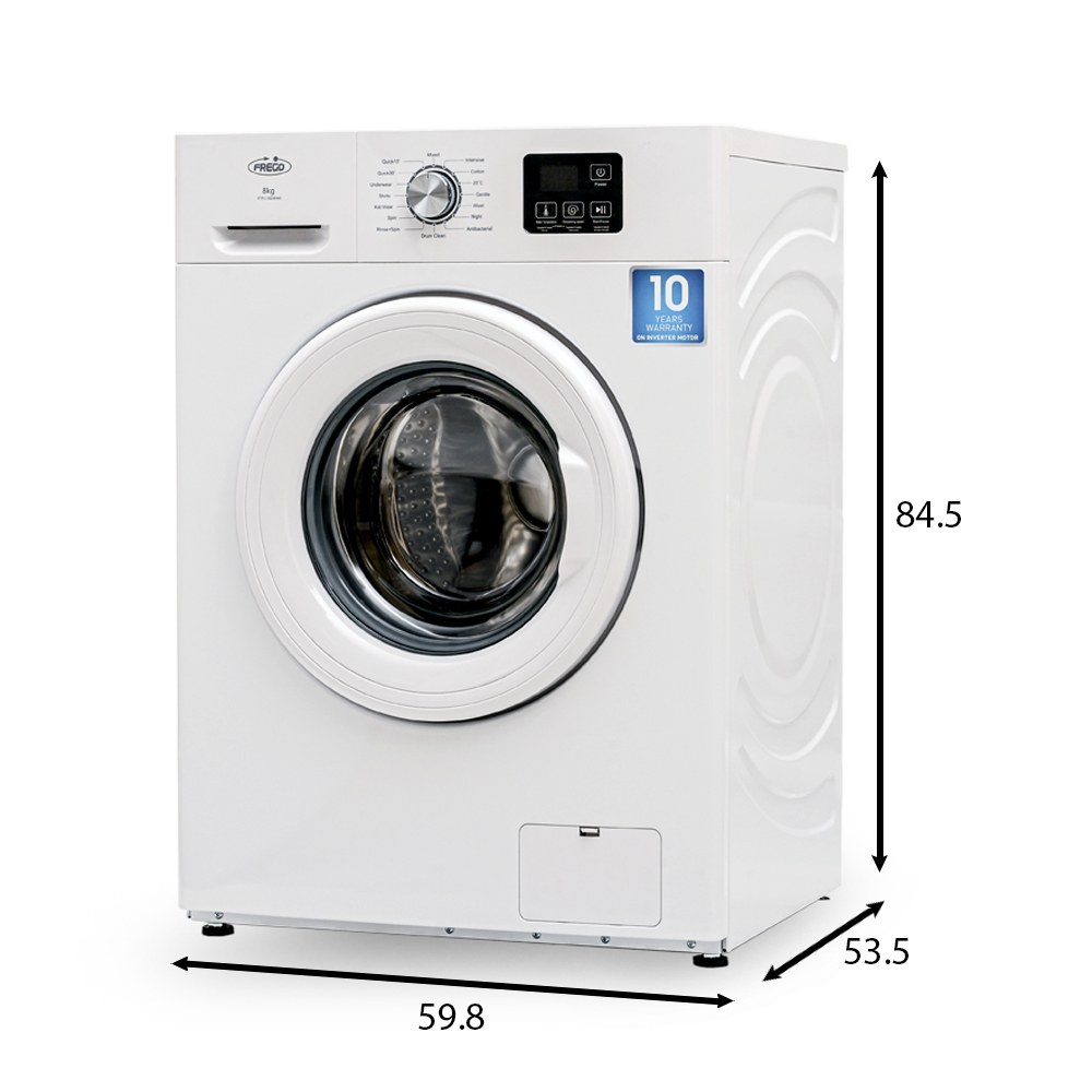 Frego 8 Kg Fully Automatic Front Load Washing Machine