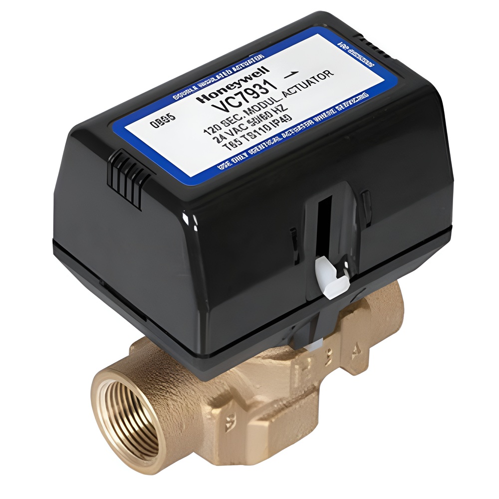 Honeywell 3-Way Motorized Control Valve with Modulating Actuator | 3/4 Inch | VC7931MH6111T