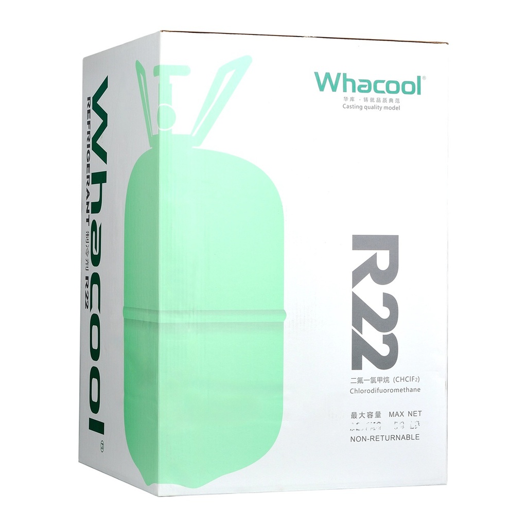 Whacool R-22 Refrigerant Gas | 13.6 Kg Cylinder | High Purity