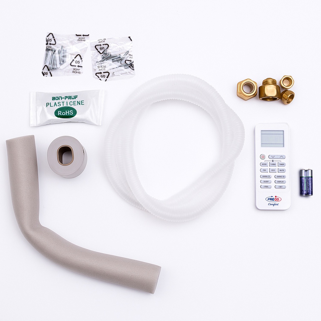 FREGO 2 Ton Split AC – Wi-Fi Enabled, White