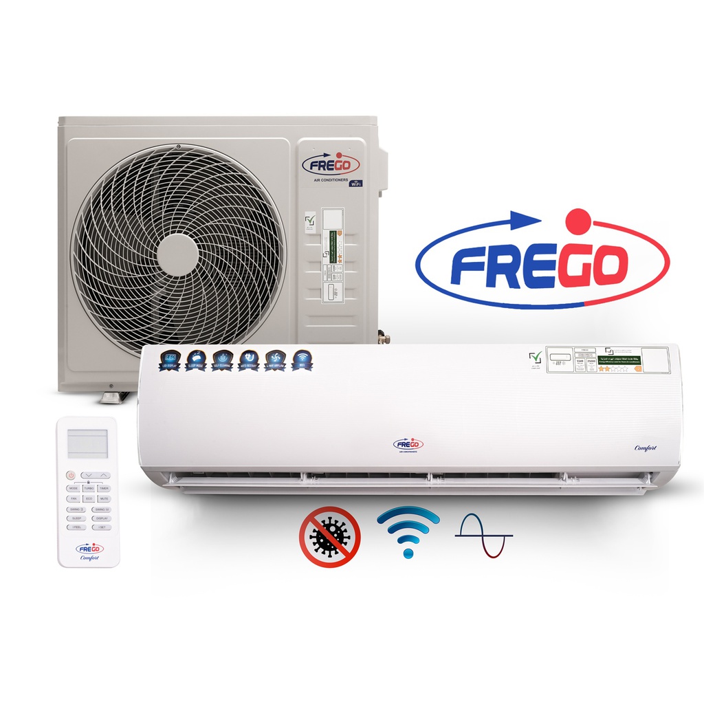 FREGO 2.5 Ton Split AC – Wi-Fi Enabled, White