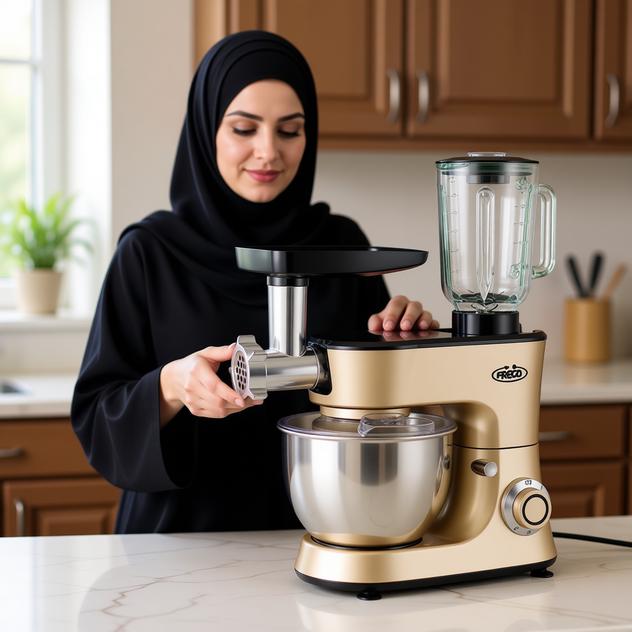Frego Stand Mixer FMC1000 | 1000W 6-Speed Kitchen Food Mixer Machine