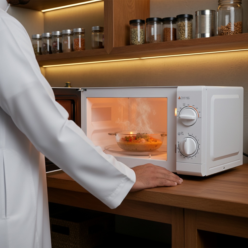 Frego 23L Microwave Oven FRM23LSD-WHT | 900W 6 Power Levels | German Technology
