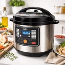 Frego 12L Electric Pressure Cooker FR-EPC12 | 1600W Digital Multi Cooker with German Technology