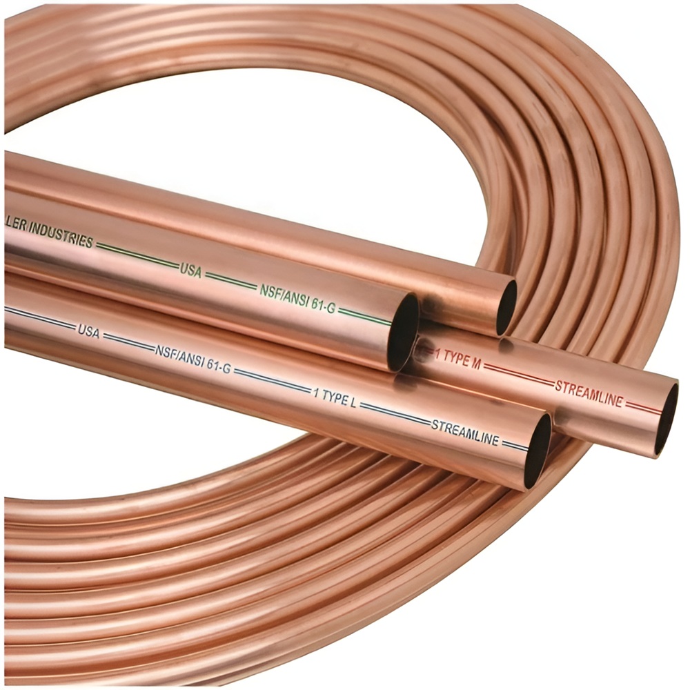 Mueller Copper Coil | ACR Type | ASTM B280 Certified | 50 Feet