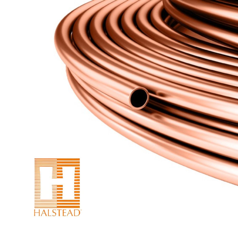 Halstead Copper Coil | 1/2 Inch X 0.028" | 50 Feet | H 08050 | Bahrain