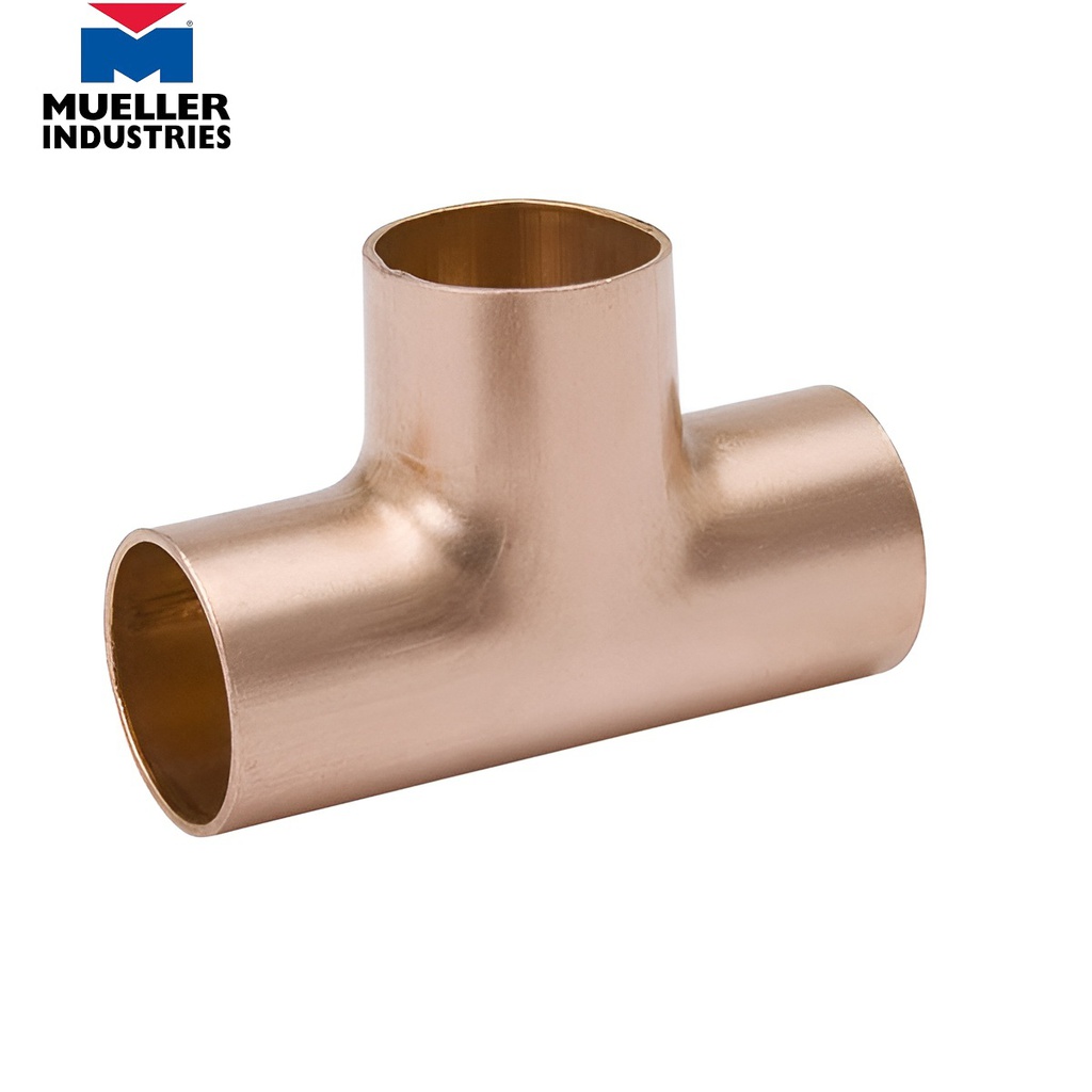 Mueller Brass Copper Fitting Equal Tee | USA