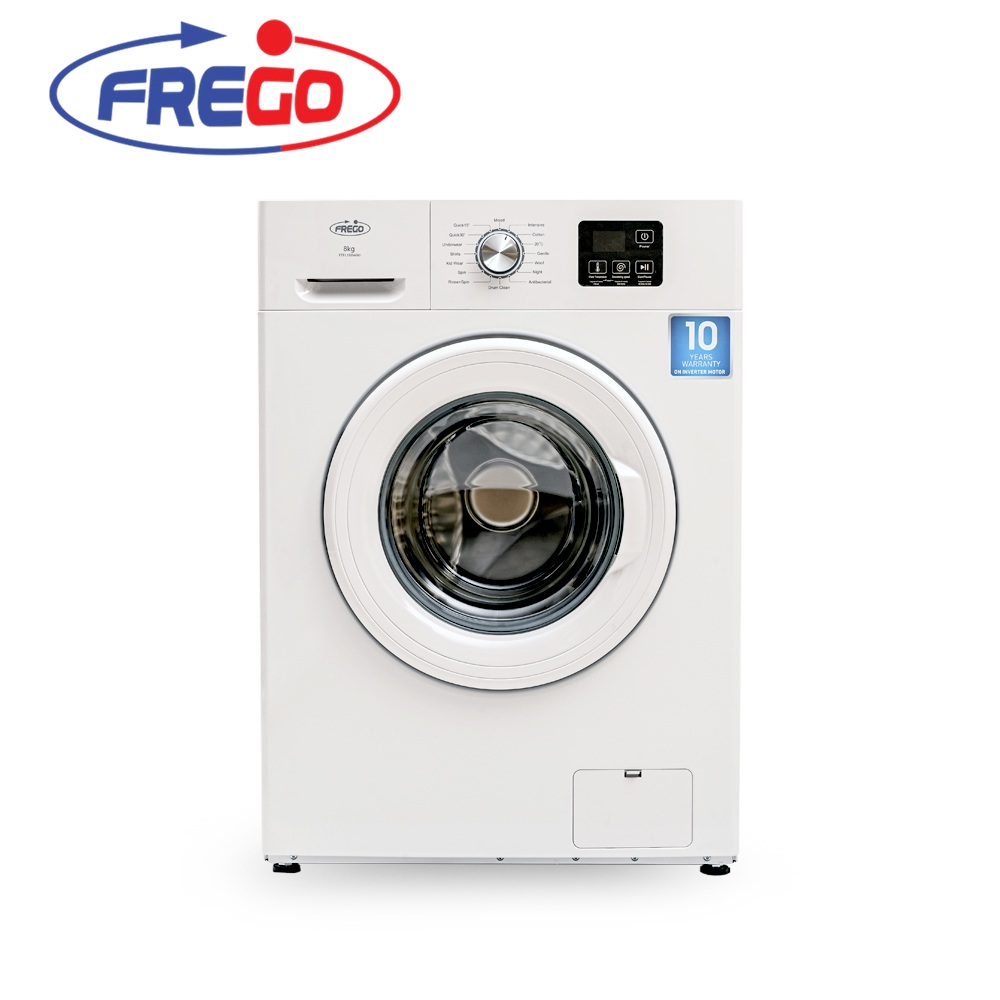 [36170107] Frego 8 Kg Fully Automatic Front Load Washing Machine