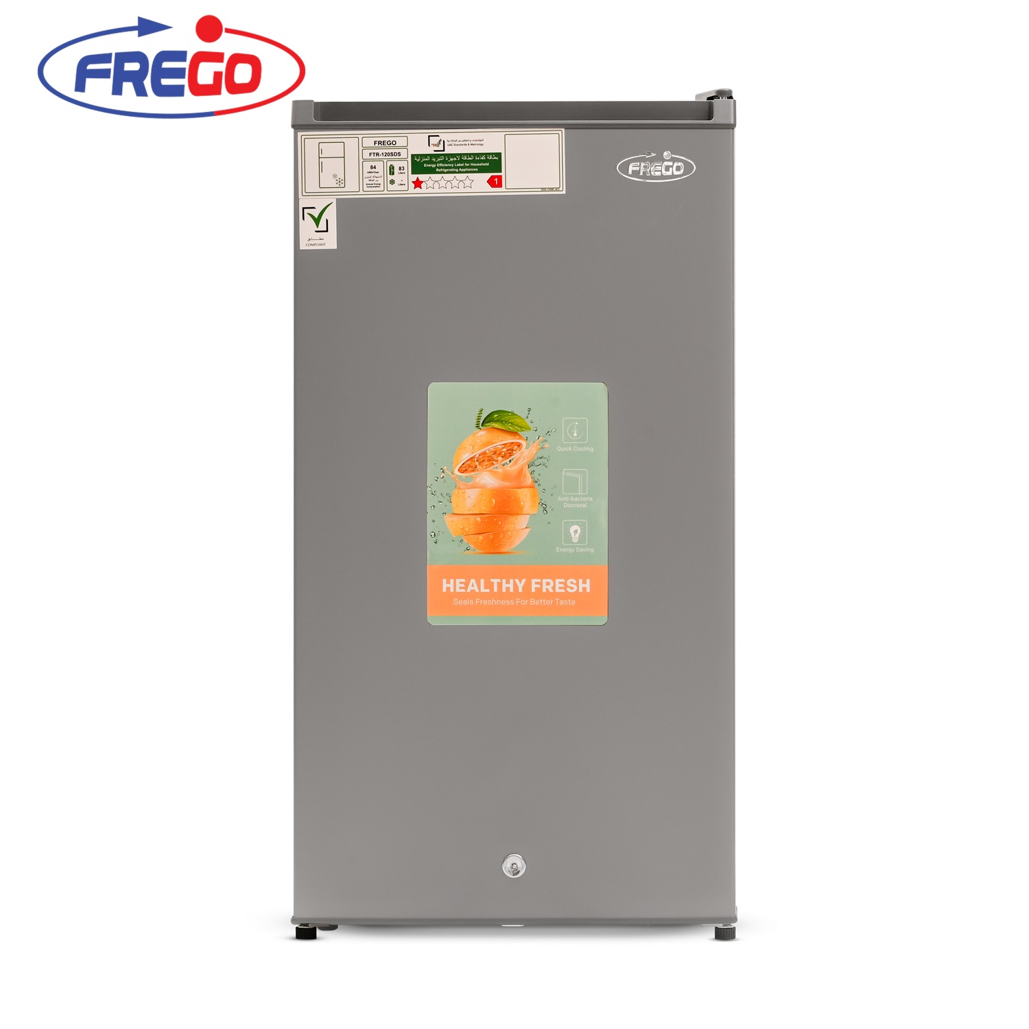 [36140183] Frego 120L Single Door Refrigerator | Gross Capacity 120 Litre