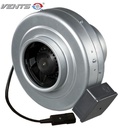 VENTS VKMz | Centrifugal In-Line Duct Fan in galvanized casing