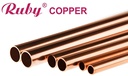 Ruby Copper Pipe ACR Type L | ASTM B280 Certified | 5.8 Meter