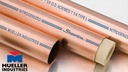 Mueller Copper Pipe | ACR Type L | ASTM B280 Certified | 20 Feet