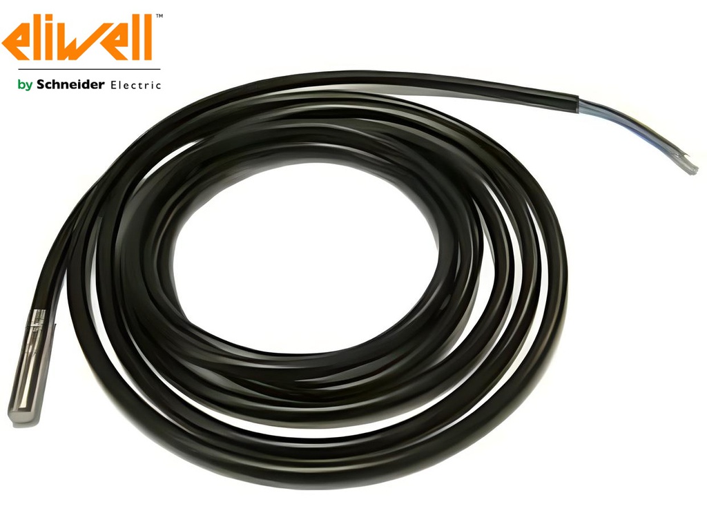 Eliwell Refrigeration Control | SN7POB1500 PTC Temperature Probe | 1.5m PVC Tube