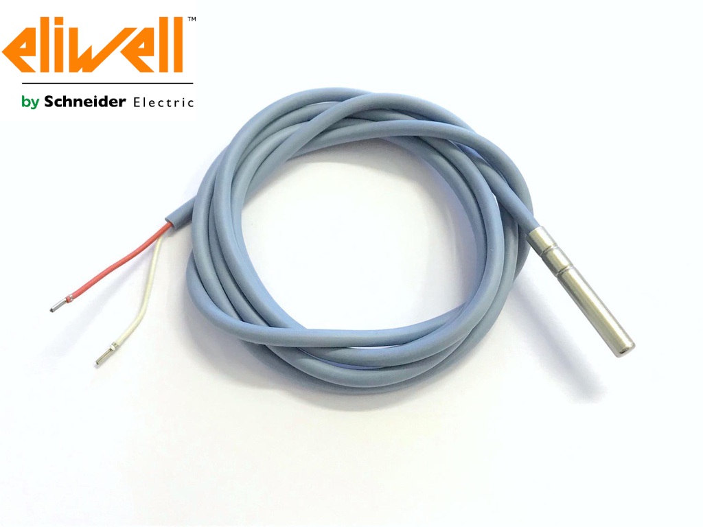 Eliwell NTC Temperature Probe | SN8SOA1500 | 6x40mm Capsule, 1.5m | -40°C to +110°C