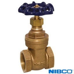 [26140213] Nibco Gate Valve 1-1/2 Inch | Bronze PN20 | NP4500C | USA