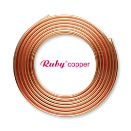 Ruby Copper Coil  ACR | ASTM B280 Certified | 15 Meter