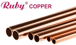 Ruby Copper Pipe ACR Type L | ASTM B280 Certified | 5.8 Meter