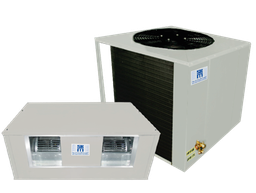 [10160494-10160495] SKM Ducted Mini Split AC System | 4 Ton Indoor &amp; Outdoor Unit | DDP-48/ RX-48